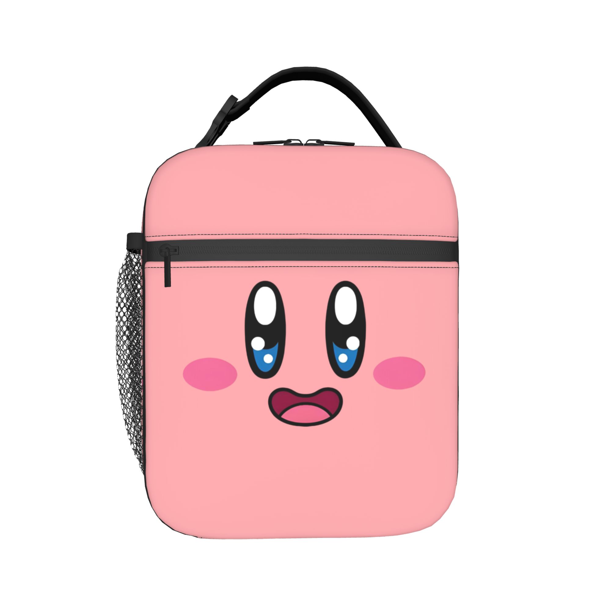 Meal Prep Bag - กล่องอาหารกลางวันแบบใช้ซ้ำได้ K-Kirbys แบบกำหนดเอง กันน้ำ ตุ๊กตาการ์ตูนน่ารัก กระเป๋าเก็บอาหารแบบเก็บความร้อน