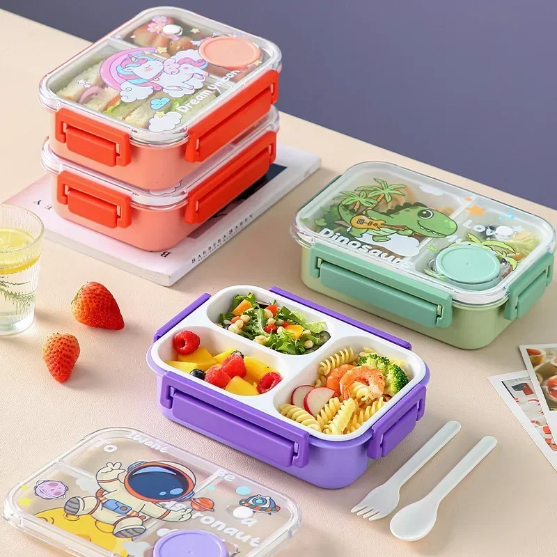 Meal Prep Snacks For Toddlers - กล่องข้าวเบนโตะลายการ์ตูนยูนิคอร์นสำหรับเด็กนักเรียนเด็กเล็ก กล่องใส่อาหารว่างอุ่นร้อน กล่องเตรียมอาหารสำหรับโรงเรียน อุปกรณ์ครัว