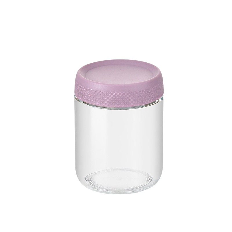 Overnight Oat Jar - ภาชนะใส่โอเวอร์ไนท์โอ๊ตขนาด 480 มล. 16 ออนซ์ พร้อมฝาปิด