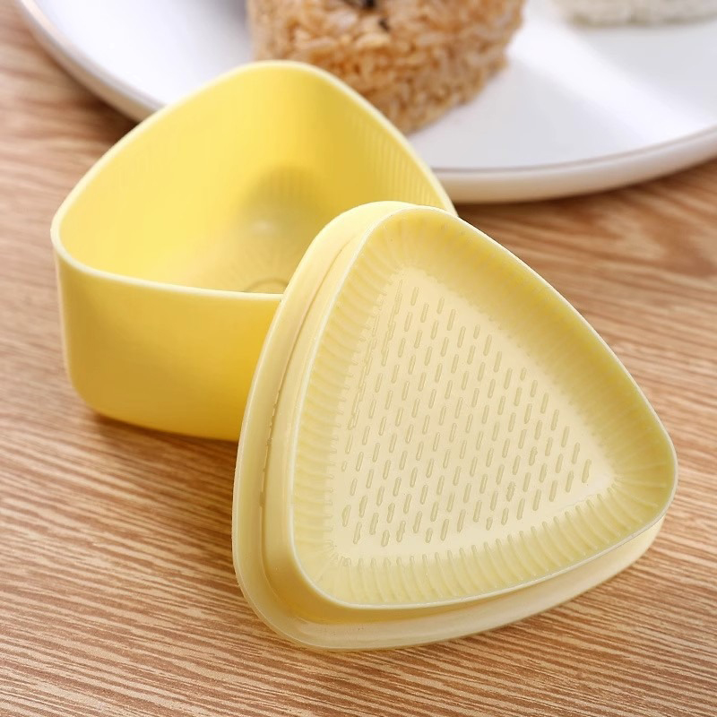 Rice Ball Mold - เครื่องมือทําซูชิ Onigiri แม่พิมพ์สามเหลี่ยม Shaper Deco อุปกรณ์เสริมสําหรับซูชิข้าวแม่พิมพ์