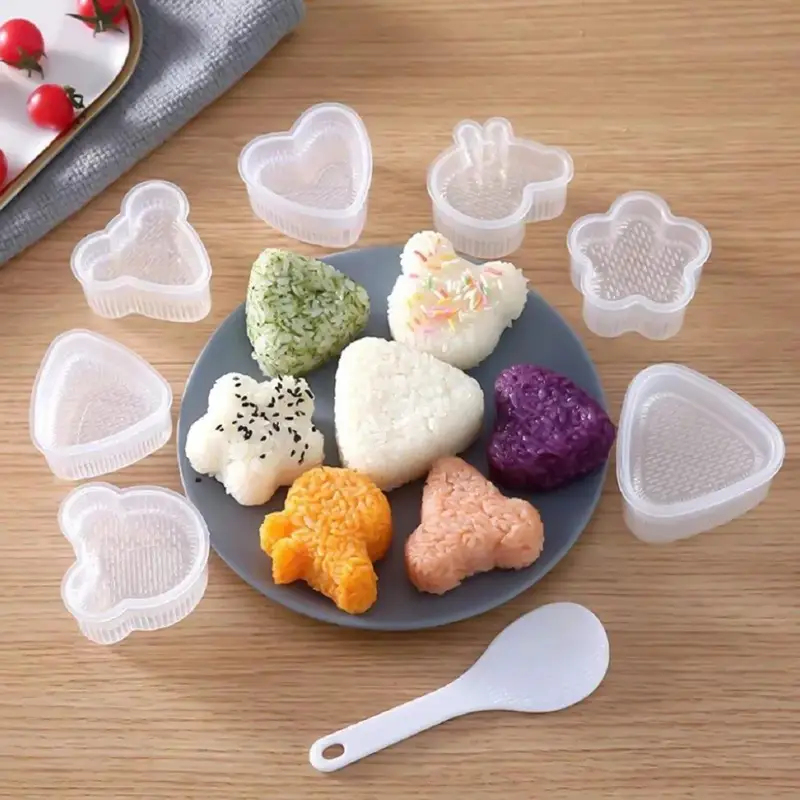 ชุดแม่พิมพ์ซูชิการ์ตูน 1/2/3/4 - Rice Ball Mold บทวิจารณ์และราคา