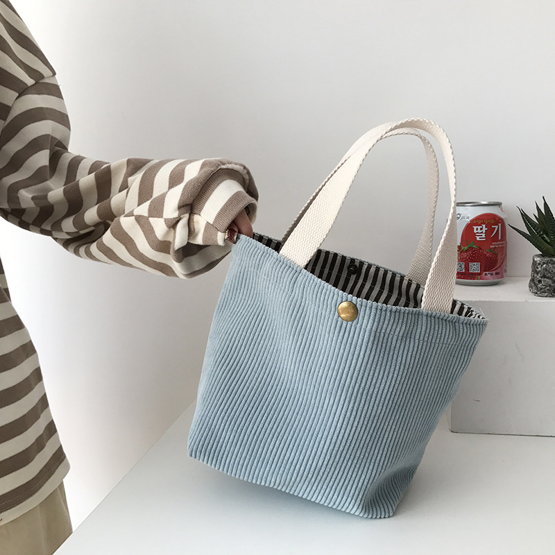 Corduroyขนาดเล็กถุงอาหารกลางวั - Meal Prep Bag บทวิจารณ์และราคา
