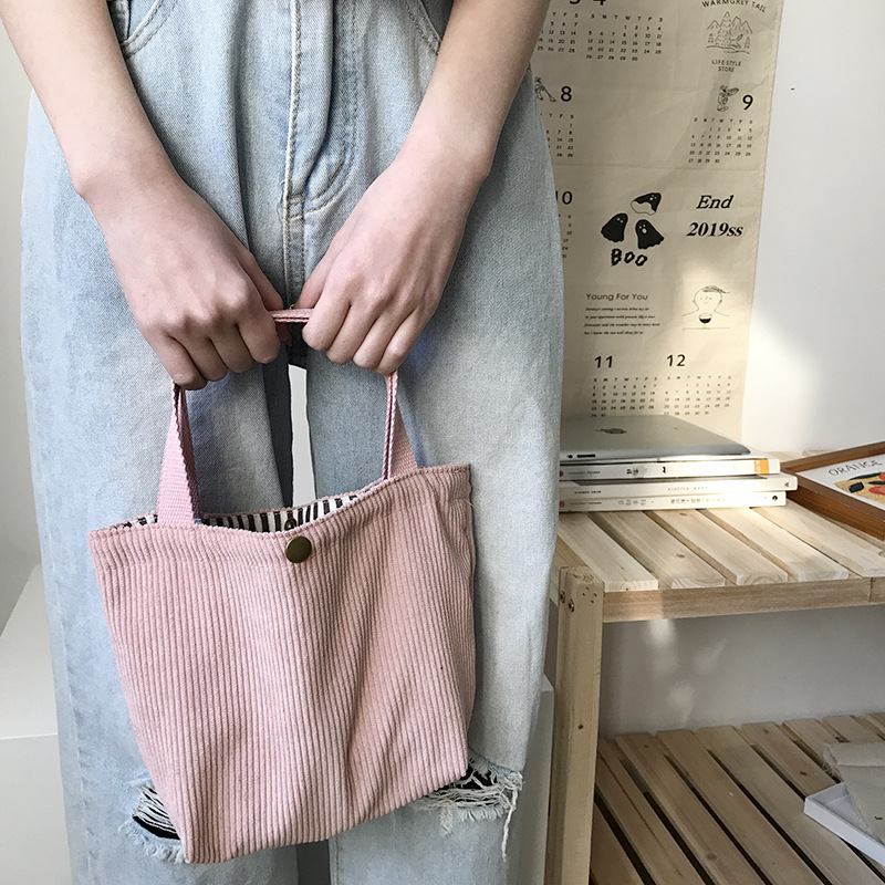 Corduroyขนาดเล็กถุงอาหารกลางวั - Meal Prep Bag บทวิจารณ์และราคา