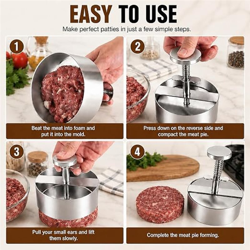 เครื่องทำแฮมเบอร์เกอร์แบบมือหม - Rice Ball Mold บทวิจารณ์และราคา