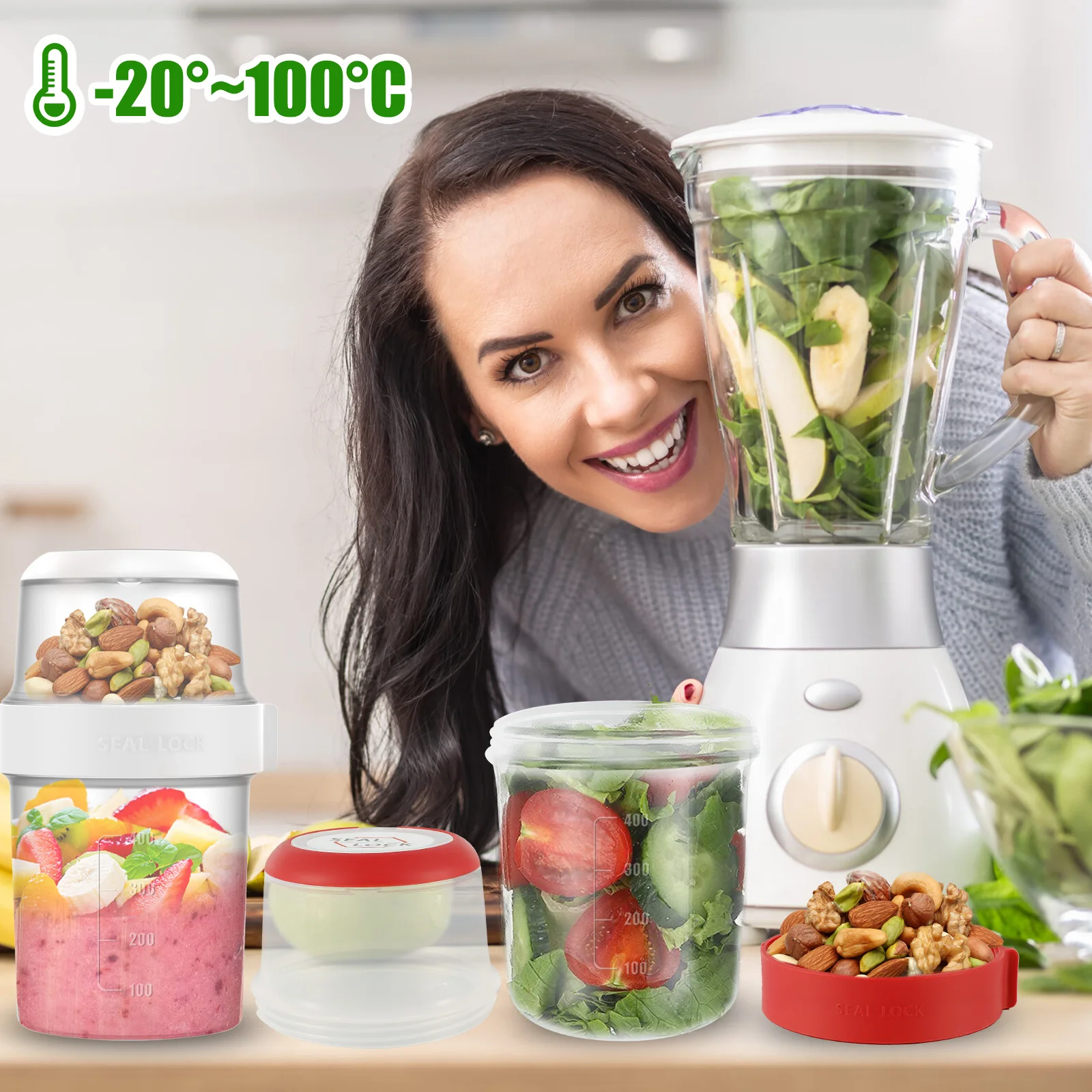 2 ชิ้นถ้วยอาหารเช้านํากลับมาใช - Overnight Oat Jar บทวิจารณ์และราคา