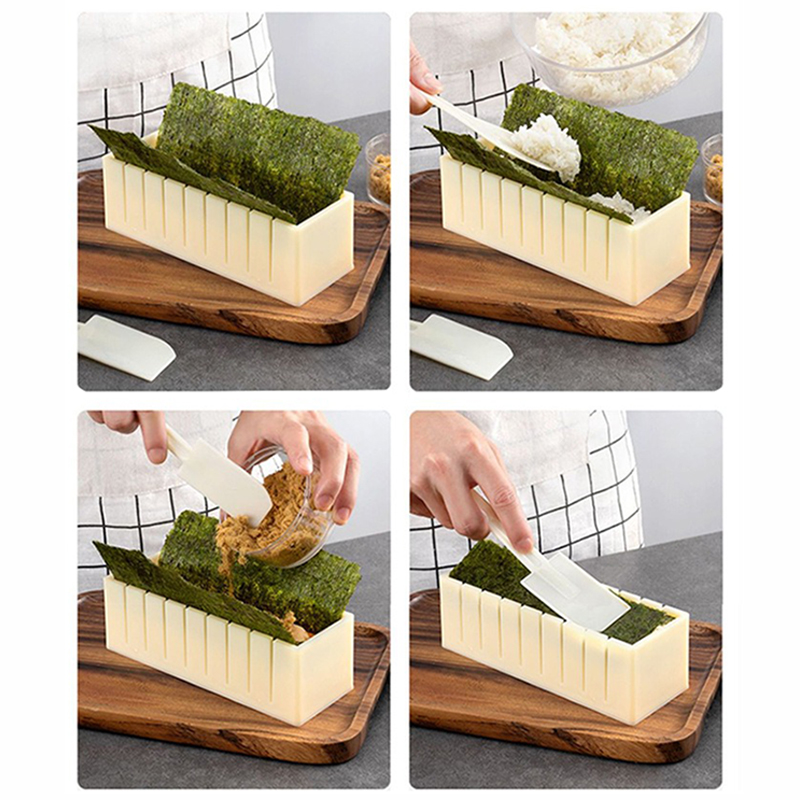 Make เครื่องตัดซูชิเครื่องทําซ - Rice Ball Mold บทวิจารณ์และราคา