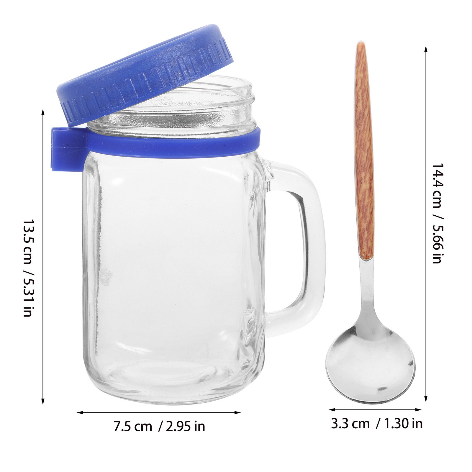 ชุดโหลแก้วสำหรับโอ๊ตมีลข้ามคืน - Overnight Oat Jar บทวิจารณ์และราคา