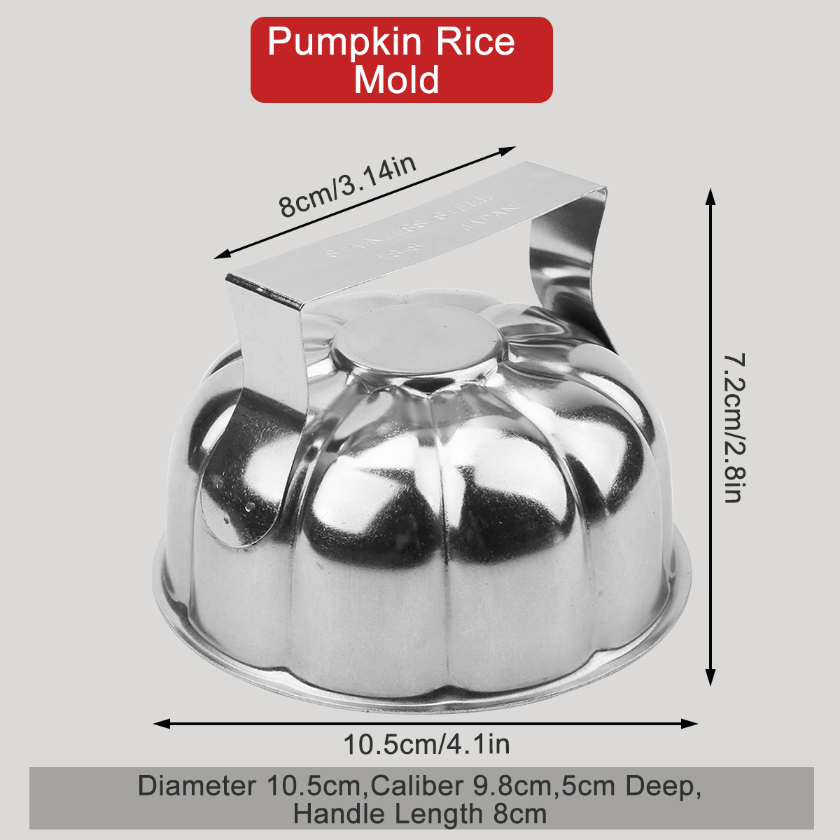 แม่พิมพ์ข้าวปั้นทรงฟักทอง สแตน - Rice Ball Mold บทวิจารณ์และราคา