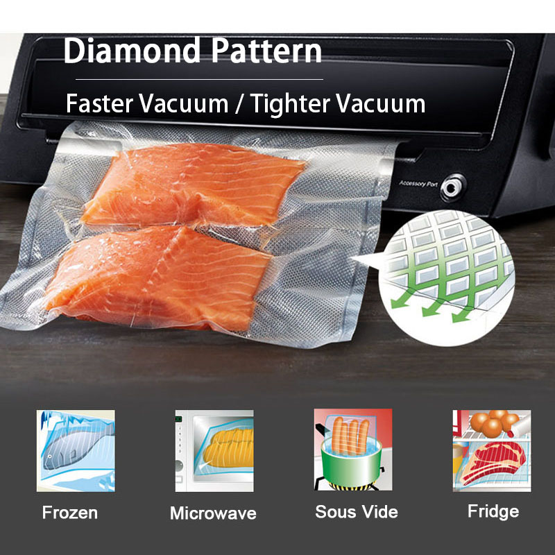 ถุงซีลสูญญากาศแบบกำหนดความยาวเ - Meal Prep Vacuum Seal Containers บทวิจารณ์และราคา