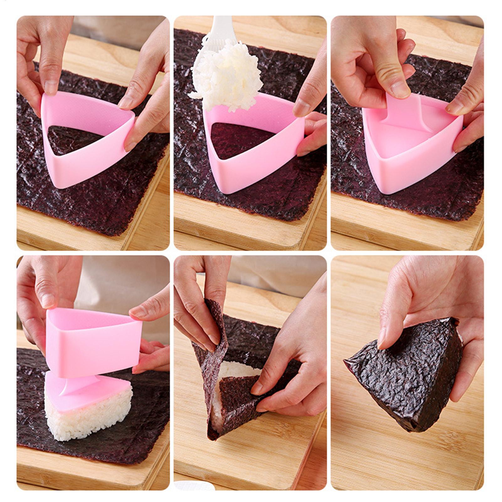 แม่พิมพ์ซูชิ รูปสามเหลี่ยม สำห - Rice Ball Mold บทวิจารณ์และราคา