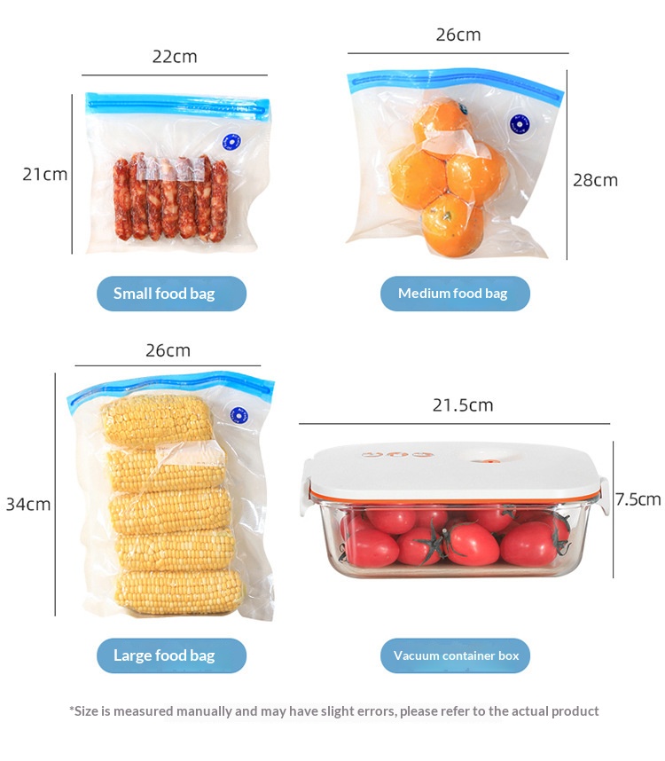 เครื่องซีลสูญญากาศแบบมือถือไฟฟ - Meal Prep Vacuum Seal Containers บทวิจารณ์และราคา