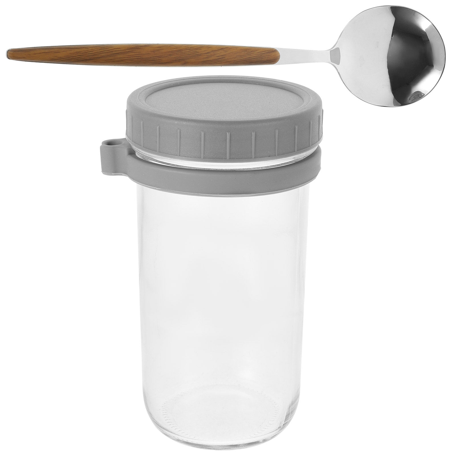 ชุดแก้วเก็บอาหารแบบมีฝาปิด 1 ช - Overnight Oat Jar บทวิจารณ์และราคา
