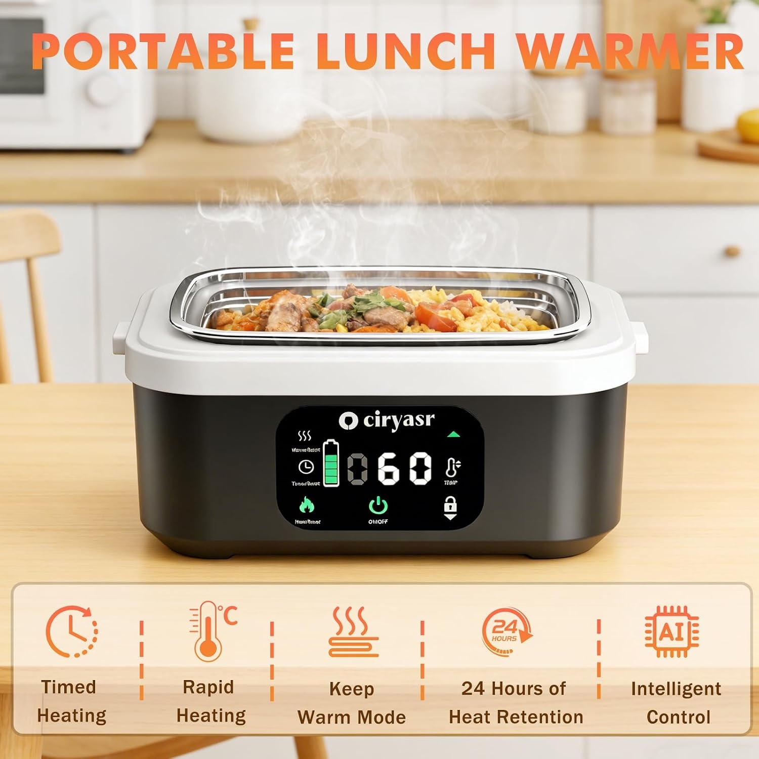 กล่องอาหารกลางวันไฟฟ้าทรงพลัง  - Meal Prep Bag บทวิจารณ์และราคา