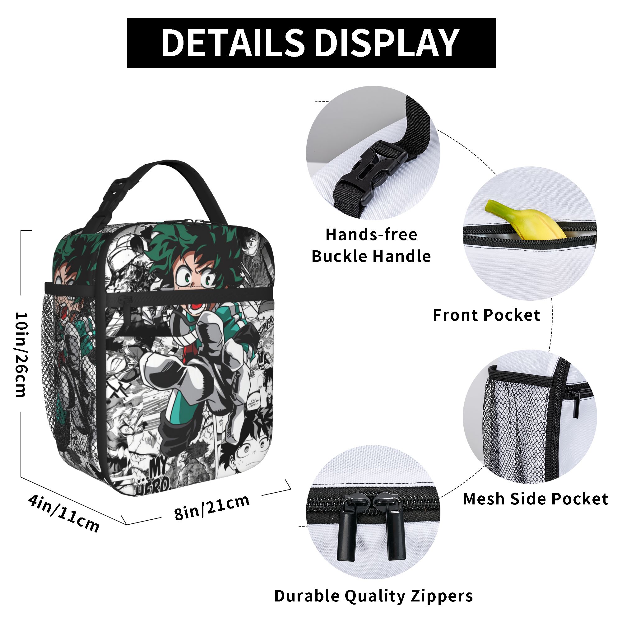 มายฮีโร่ อคาเดเมีย อะนิเมะกระเ - Meal Prep Bag บทวิจารณ์และราคา