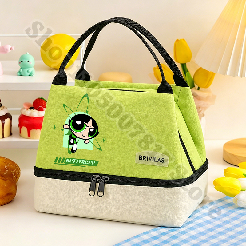 กระเป๋าเก็บอาหารลายการ์ตูนพาวเ - Meal Prep Bag บทวิจารณ์และราคา