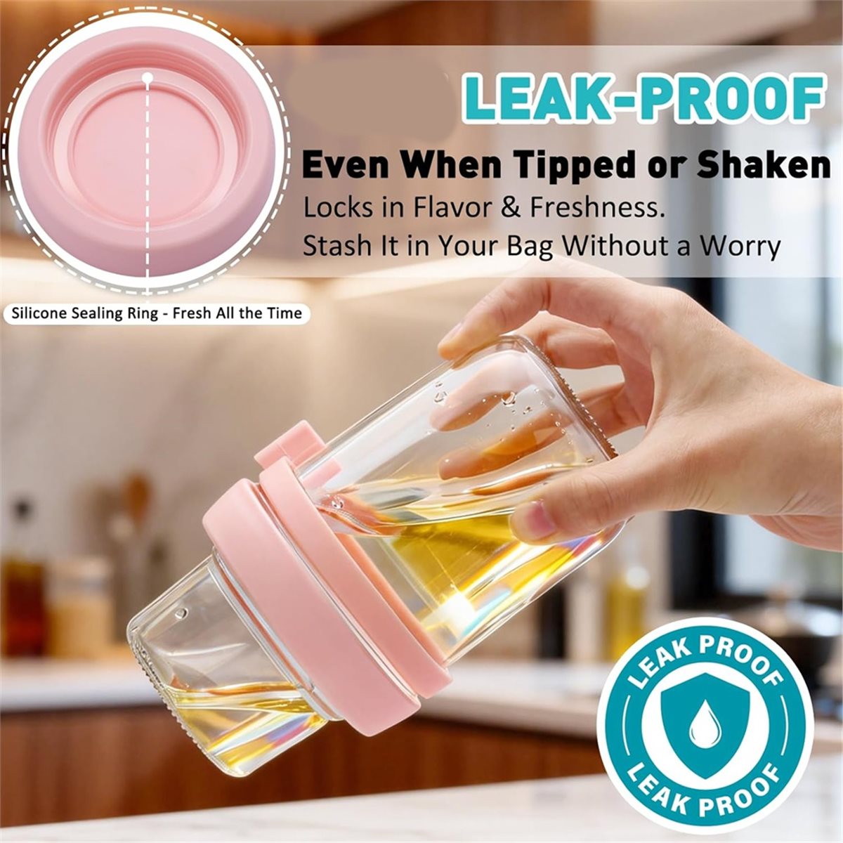 ภาชนะใส่โอเวอร์ไนท์โอ๊ตแบบพกพา - Overnight Oat Jar บทวิจารณ์และราคา