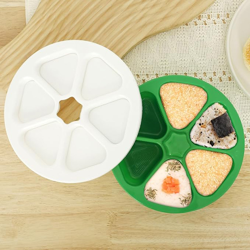 กล่องทำซูชิ 6 in 1 พร้อมแม่พิม - Rice Ball Mold บทวิจารณ์และราคา