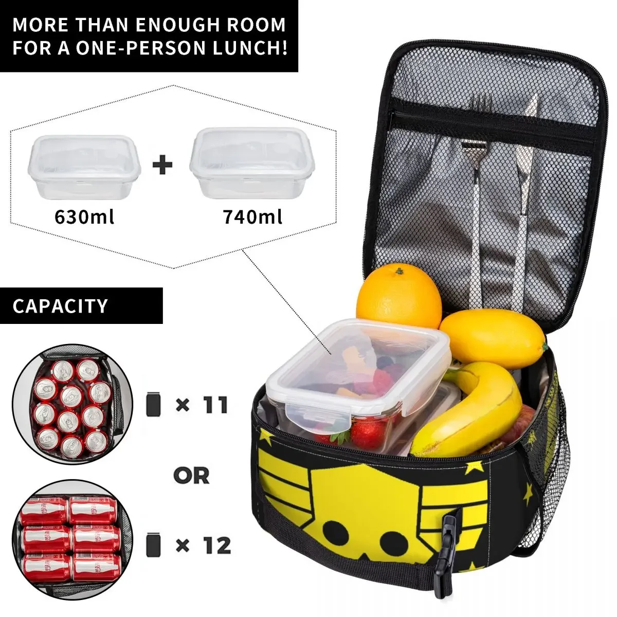 กระเป๋าใส่อาหารกลางวันแบบมีฉนว - Meal Prep Bag บทวิจารณ์และราคา