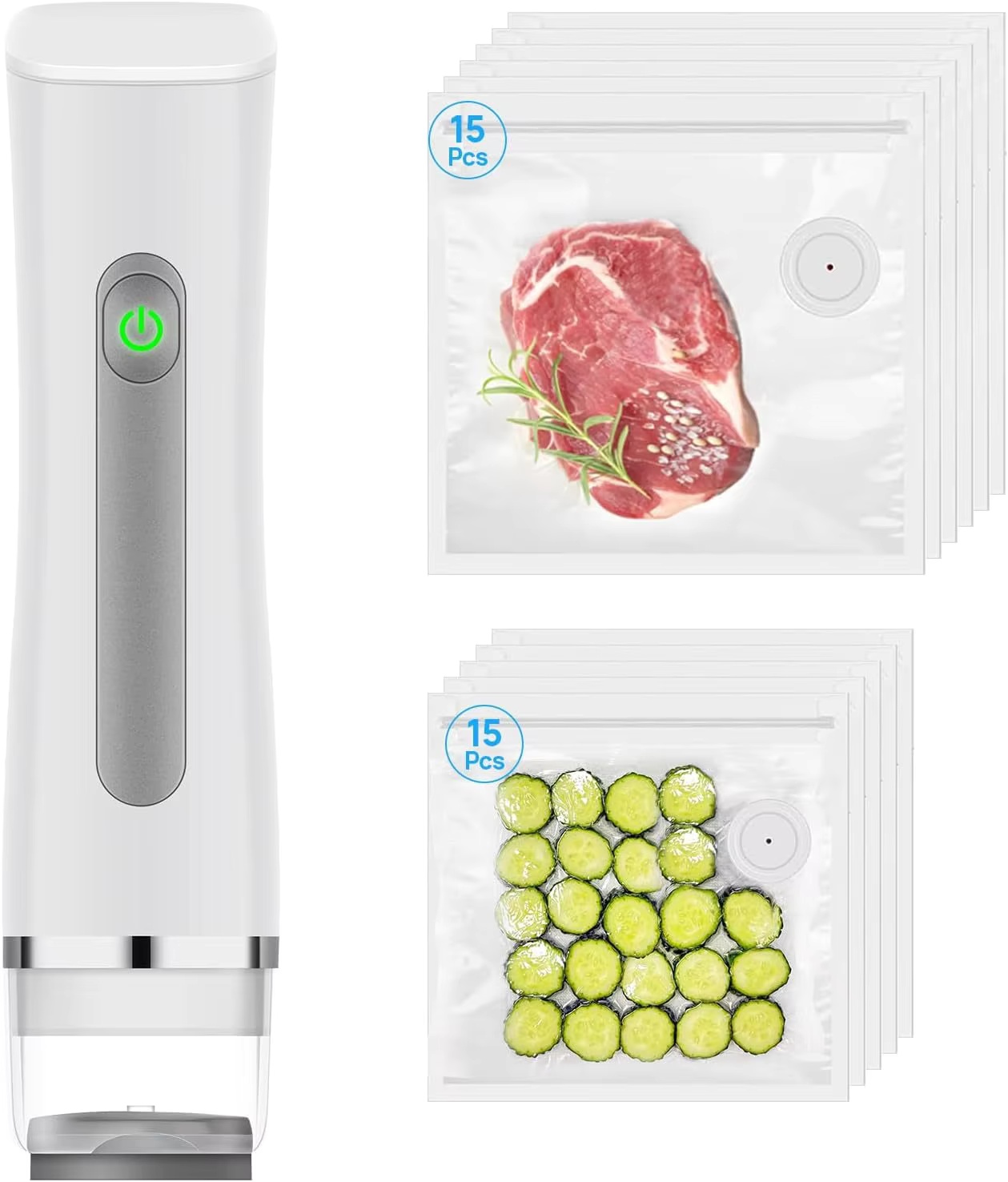 เครื่องซีลสูญญากาศสำหรับอาหารพ - Meal Prep Vacuum Seal Containers บทวิจารณ์และราคา