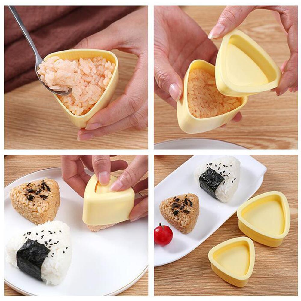 DIY ซูชิกดแม่พิมพ์ลูกข้าวเครื่ - Rice Ball Mold บทวิจารณ์และราคา