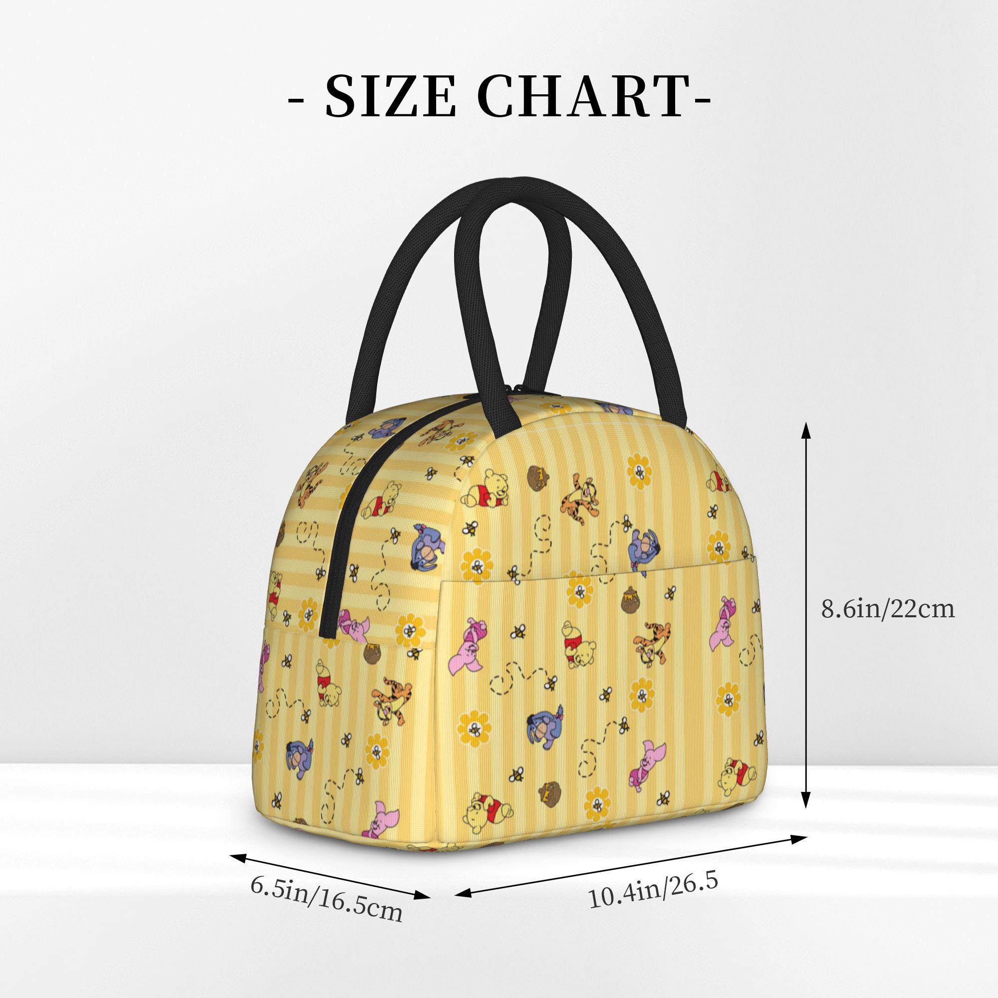 กระเป๋าใส่อาหารกลางวันลายผึ้งน - Meal Prep Bag บทวิจารณ์และราคา