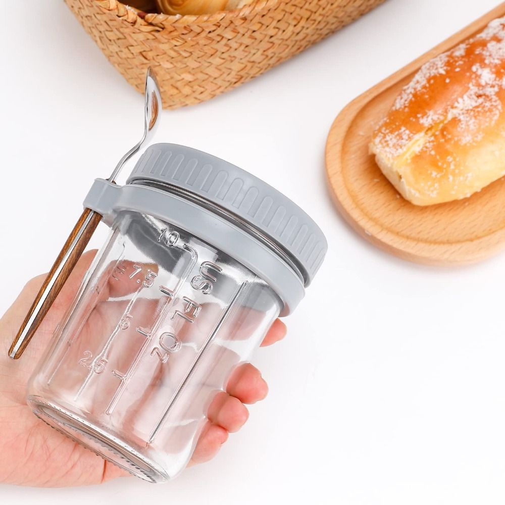 ขวดโยเกิร์ต 350 มล. ขวดโอ๊ตมีล - Overnight Oat Jar บทวิจารณ์และราคา