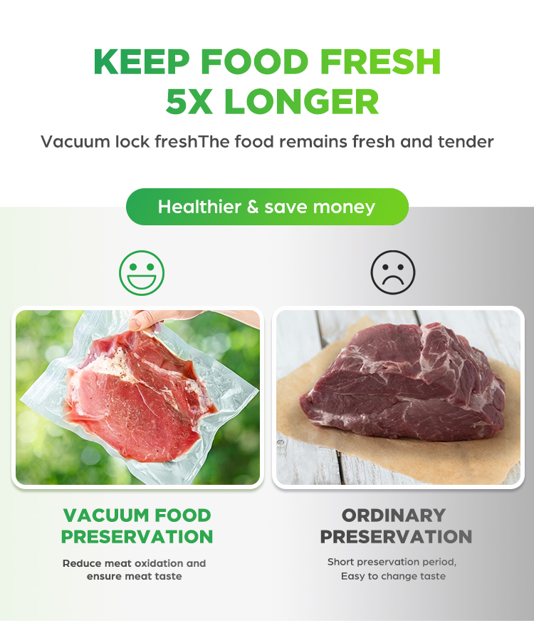 บ้านไฟฟ้ามืออาชีพเครื่องซีลสูญ - Meal Prep Vacuum Seal Containers บทวิจารณ์และราคา