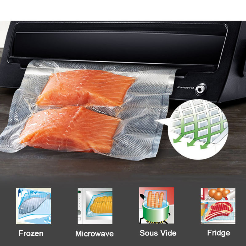 ถุงเก็บอาหารแบบสุญญากาศม้วน12/ - Meal Prep Vacuum Seal Containers บทวิจารณ์และราคา